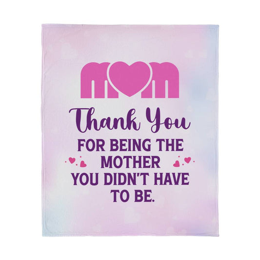 Thank You Mo - Jersey Fleece Blanket