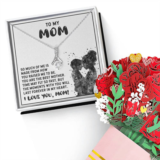 You Raised Me - Mom White Gold Finish / Standard Box