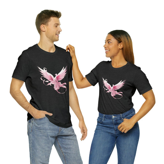 Dove of Hope - Unisex Jersey Short Sleeve Tee Dark Grey Heather / S