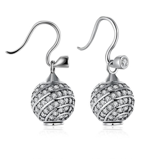 Sterling Silver Drop Earring