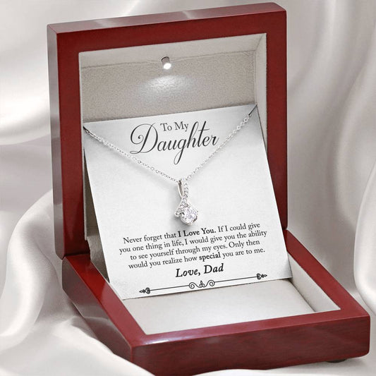 I Love You Daughter Necklace