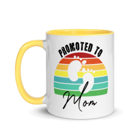 Promoted to Mom Coffee Mug